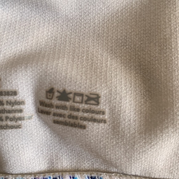 💜5 for $25💜Aztec blue bikini top XL 14/16 - Picture 8 of 9